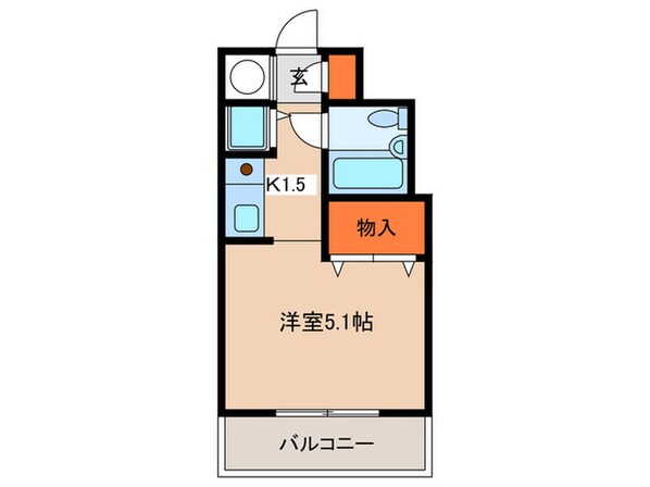 グリ－ンエイト登戸の物件間取画像